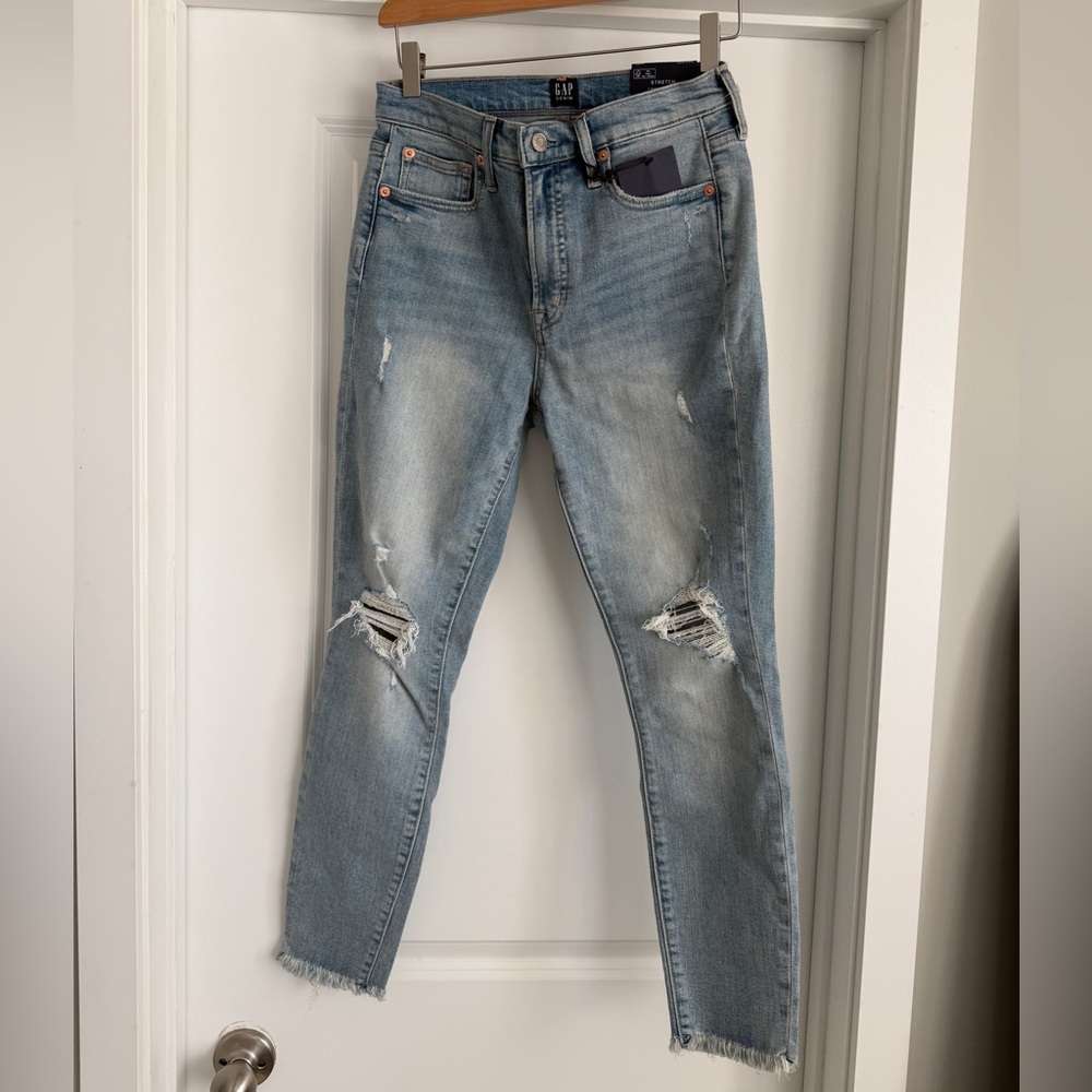 NWT GAP Women's High Rise True Skinny Ankle 4 / 27